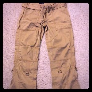 **SOLD** Tommy Hilfiger Flare Cargo Khakis