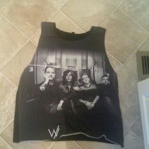 Sleeping with Sirens muscle tee!