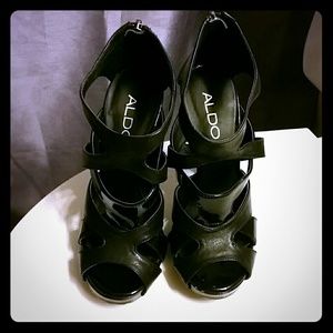 Black Aldo Pumps