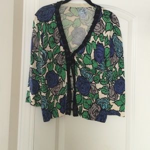 Cotton cardigan with gorgeous detail