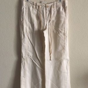 Wide legged Joie linen pants