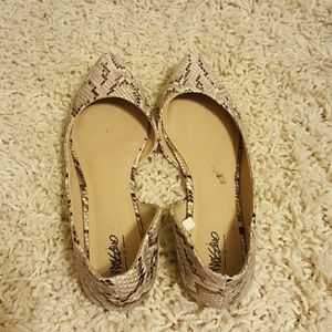 Snakeskin Flats