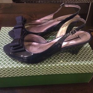 J.Renee Navy Patent Wedges