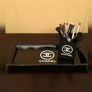 Custom Designed Acrylic Black Tray