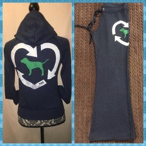 🎉 VS PINK Sweat 2 Pcs Suit 🎉 XS / Small 🎉