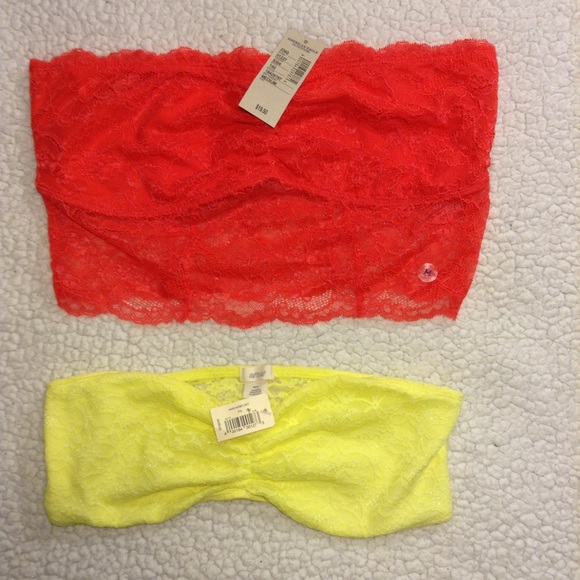 American Eagle Outfitters Other - 50% off applied Woman's lace bandeau bundle of 2