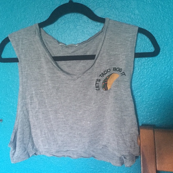 "Let's taco bout it " tank