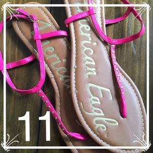 Studded Pink Sandals