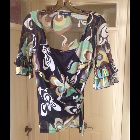 Karen Kane Sheer Top