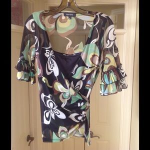 Karen Kane Sheer Top