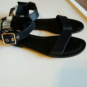 Black sandals