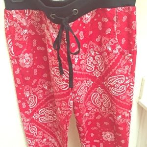 Bandana joggers!