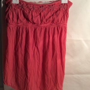 Free people strapless top