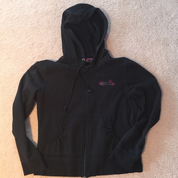 Black DKNY hoodie