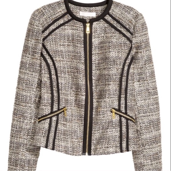 Classy Tweed Fitted Jacket - Picture 5 of 6