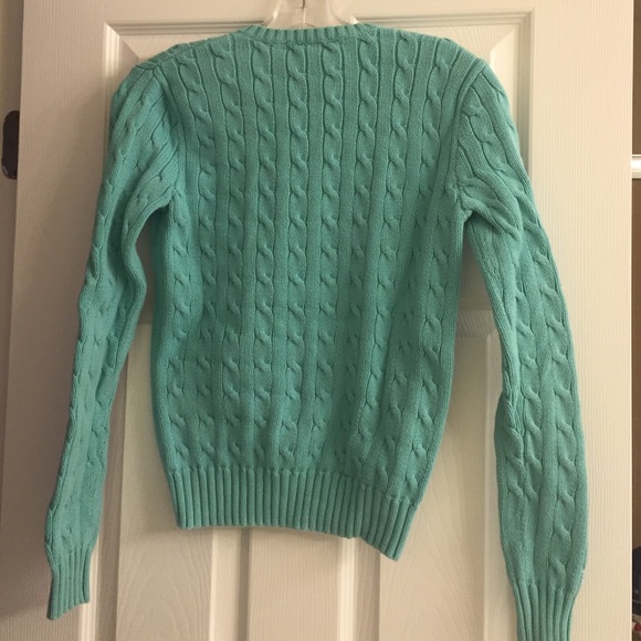 Blue / turquoise Ralph Lauren sweater - Picture 4 of 4