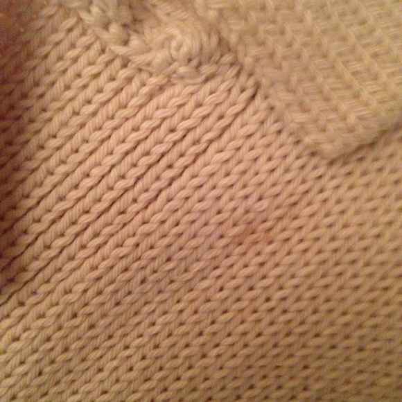 Winter White Button Up Sweater - Picture 4 of 4