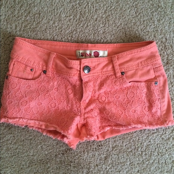 Coral shorts