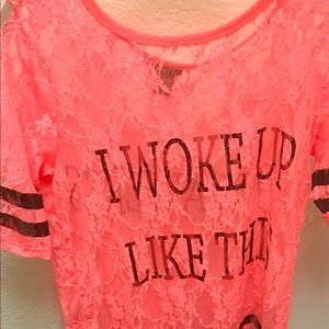 Lace flawless shirt!