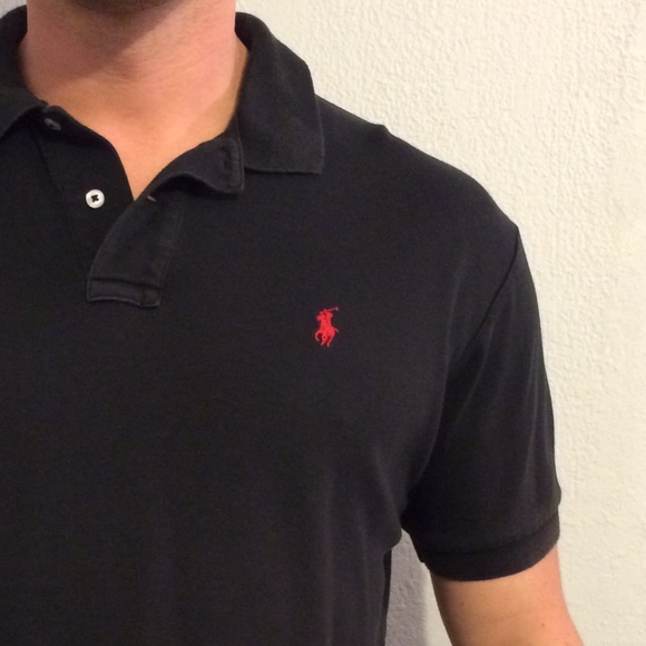 Men's Polo Shirt 🏇🏼 Black collared