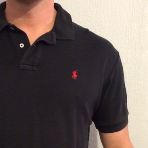 Men's Polo Shirt 🏇🏼 Black collared