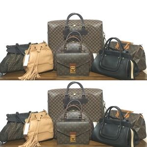 Louis Vuitton, Fendi, Chloe, Rebecca Minkoff
