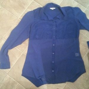 Sheer blouse!