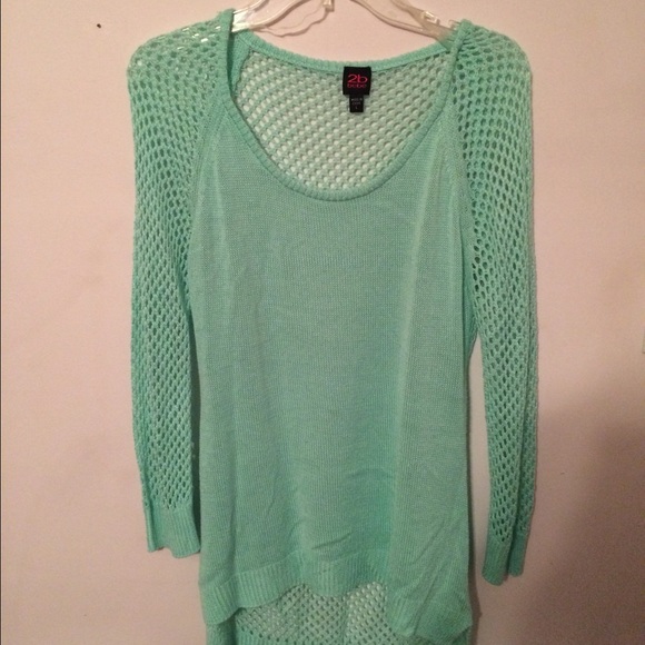 Mint green BeBe sweater
