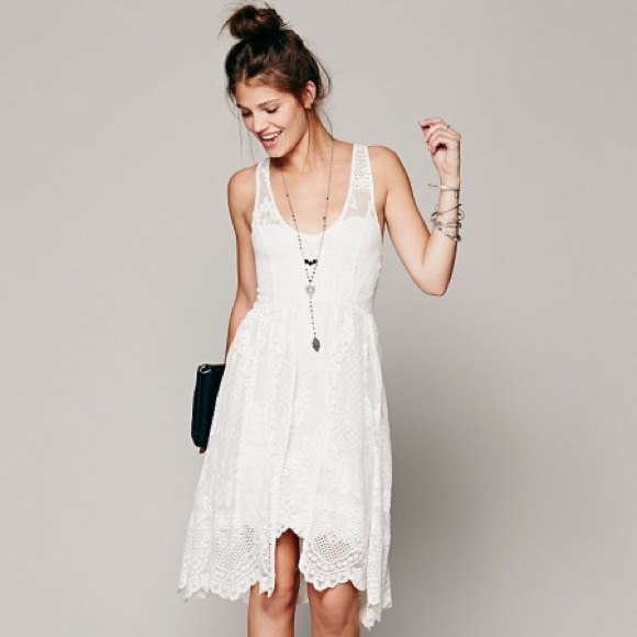 Free people layered lace dress