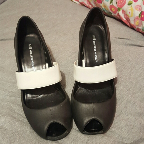 UNITED NUDE wedge mary jane