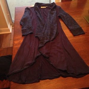 Like New Navy Long Sweater