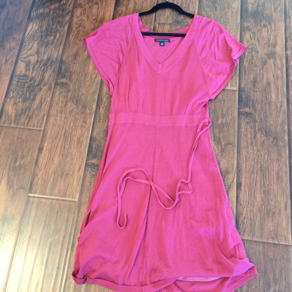 Banana republic rose pink dress
