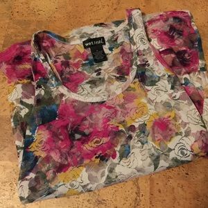 Lace Floral Tank Top
