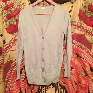 JCrew always cardigan sage green