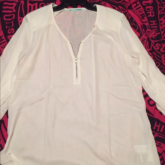 Maurice's White Blouse