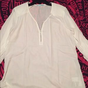 Maurice's White Blouse