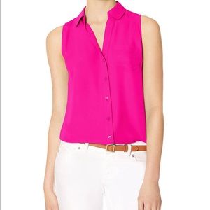 Limited Ashton hot pink sleeveless top NWT