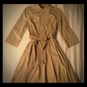 Tory Burch Blythe Khaki Dress