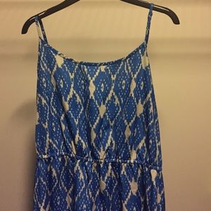 Loft Aztec High-Low Dress
