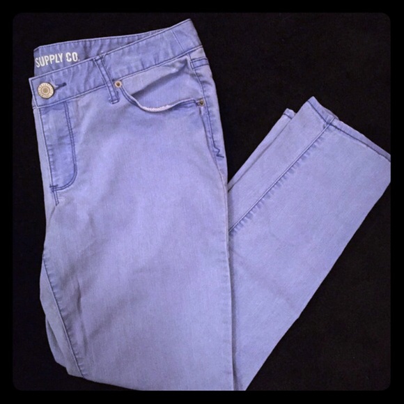 Mossimo by Target Blue Ankle Skinny Jeans Size 15!