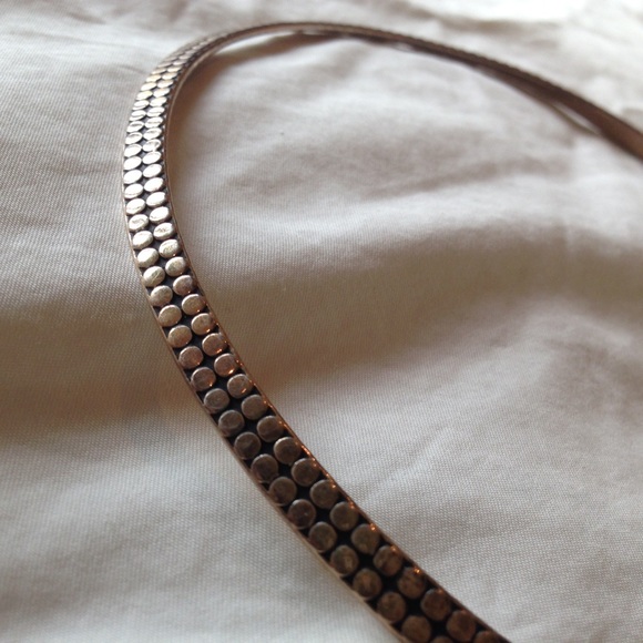 Vintage silver neck cuff /necklace - Picture 3 of 4