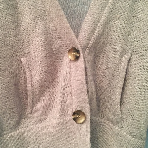 Grey American Eagle Cardigan - Picture 3 of 4