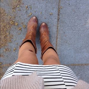 Steve Madden Gimbal leather cow boy boots  size 7