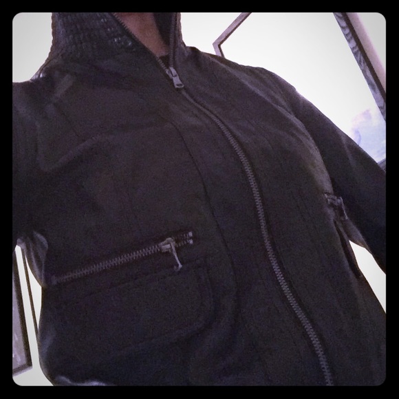 Piperlime XS black faux leather jacket - Picture 1 of 4