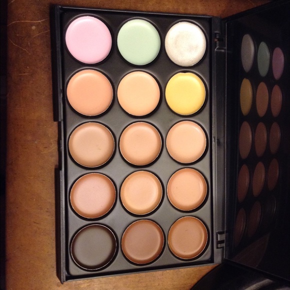 15 Color Cream Contour Palette (Never used)