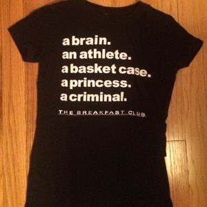 Breakfast club t-shirt