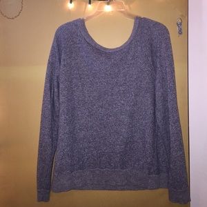 Grey long sleeve sweater