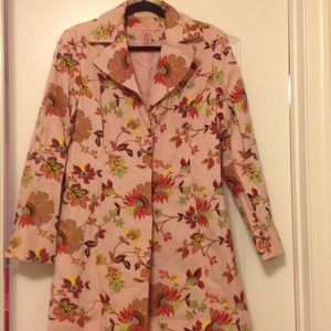 Floral blazer