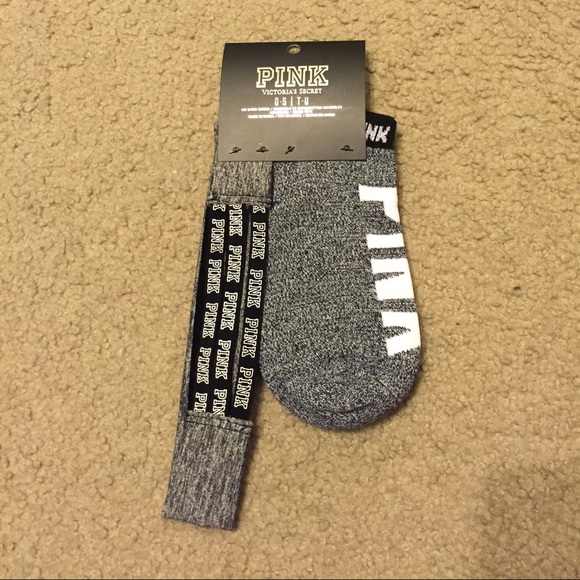 PINK Victoria's Secret Accessories - PINK Headband & Socks