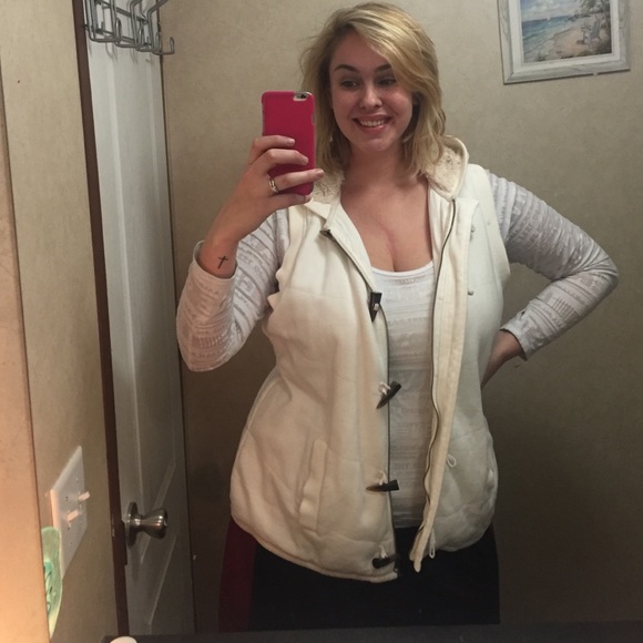 Size 2 Maurice's cotton vest hoodie